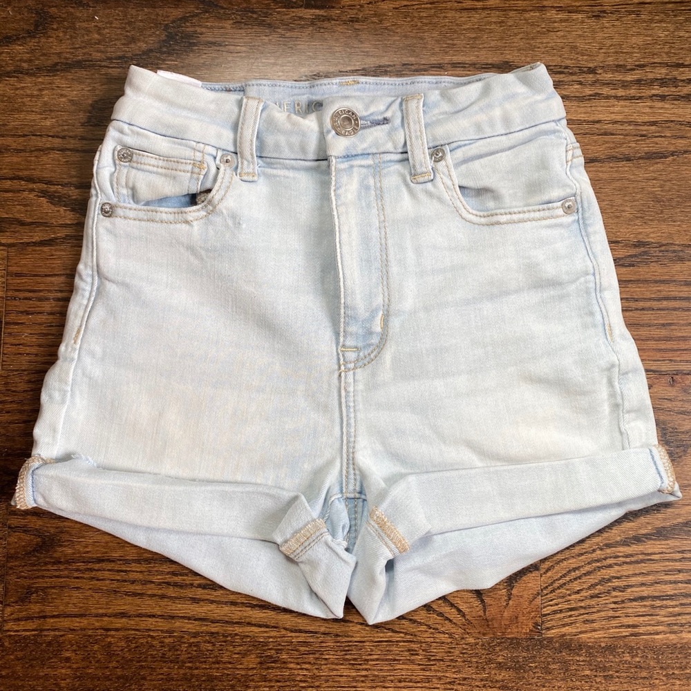 AE Ne(x)t Level High - Waisted Denim Shorts
